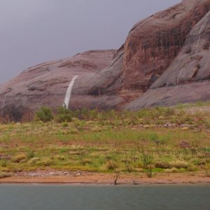 waterfall after storm