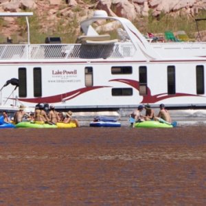 Big party houseboat