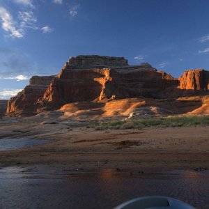 Sunrise face canyon