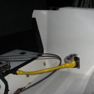 Shower power inlet