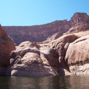 About half way up into Cathedral Canyon