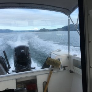 Media 'Fair weather cruising in late December.  Cabin heat helps too.' in album 'Heading out for a late December trip to Friday Harbor'