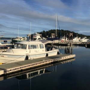 Usual spot in the H-docks