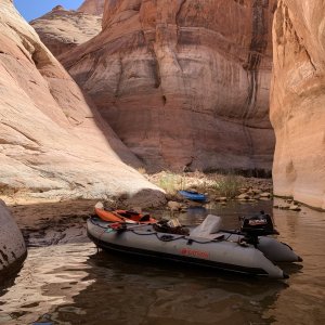 Made it to the end of Secret Canyon this year.