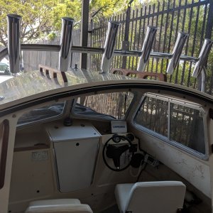 Rocket Launch Rod Holders Modified Custom Fit