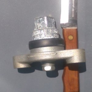 Media 'Internal upper anode after cleaning' in album 'Synchronizing the carbs -- 
Vacuum ports with manifold sealing bolts in place'
