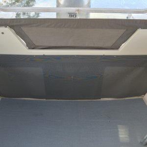 Media 'Breathable screen to hide fuel tanks' in album 'C-Dory 22 detail photos'