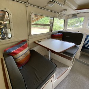 Media 'Adding cup holders...' in album 'Our new life escape pod has finally arrived home...'