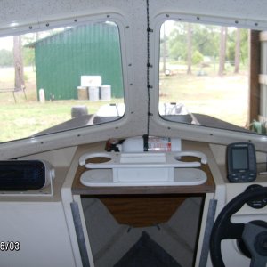 cabin of 16 C Dory