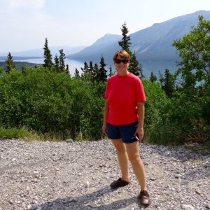 Yes, shorts and t-shirts.  It was HOT in the Yukon.