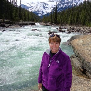 Somewhere along the Icefields Parkway between Lake Louise and Jasper.
