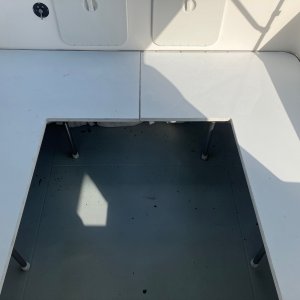 Media 'C Dory 23 ft Venture cushion set' in album 'garelick bulkhead seat'