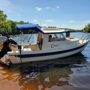 Anchored at Redneck Beach Debary Fl (2)