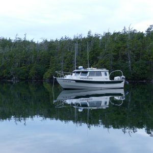 First anchorage - Mini Bay