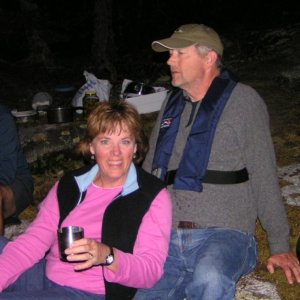(Pat Anderson) Shelly and Lyle (Bess-C) at Prideaux Haven 9-13-05