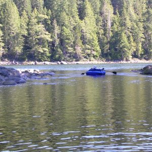 (True Story) Reversing Rapids into Lagoon at Squirrel Cove