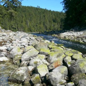 (TwoLuckyFish) Outgoing (reversing) Rapids at Squirrel Cove