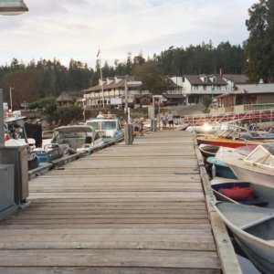 Lund, B.C. docks