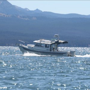 Sea Spray Underway
