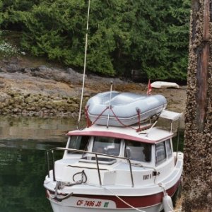Nancy H at Echo Bay, Broughton Archipeligo, BC, Canada