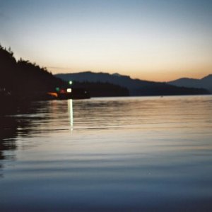 Echo Bay looking North from the BC Parks Dock about 10:00pm