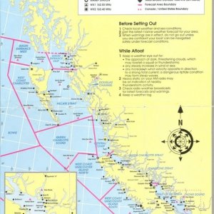 West Coast Canada Weather chart