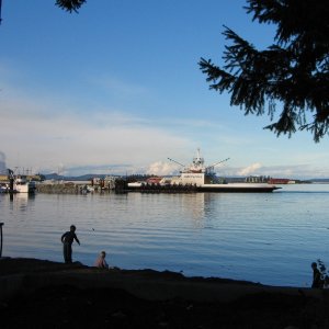 Ferry to Saltspring Island.