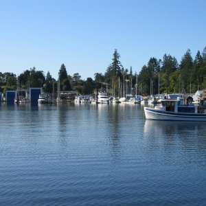 Genoa Bay Marina in the Canadian Gulf Islands