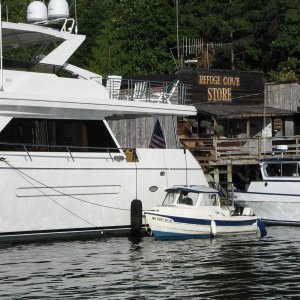 16ft C-Dory, tender for a 70ft yacht