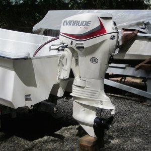 Media 'Evinrude ETEC 40 on Livingston 14' in album 'At Cordero Lodge, B.C., Canada'