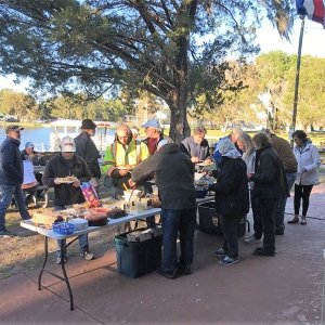 Second night\'s potluck.