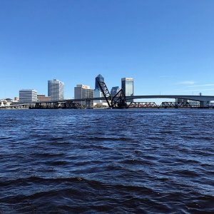 Coming into Jacksonville