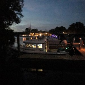 Evening back at Hontoon SP