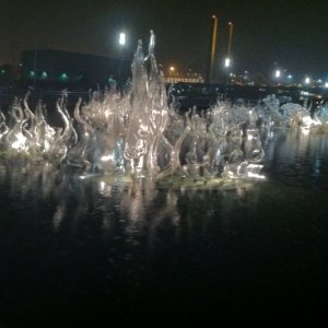 Media 'Outdoor Glass Exhibit at Museum of Glass' in album 'Amy Marie and Daydream at Dock Street Marina'