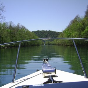 coming out of Obey Creek to head back south on the Cumberland