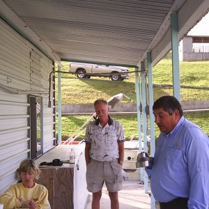 Pat "Byrdman", Jim on Pandy Girl and Cathy from C-Pearl