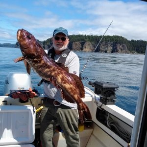 They grow big Lings at Neah Bay
July 2019
