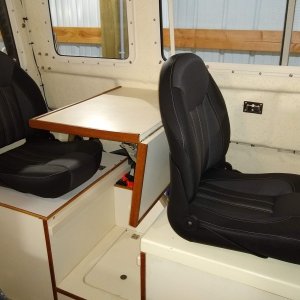 Might as well put one in the back too, seeing how that is where I spend a lot of time at Anchor. Much better for the back.