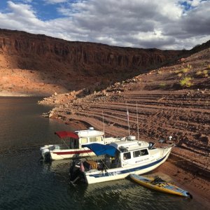 Outlier and Midnight Flyer at Cha Canyon
