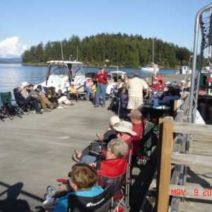 Media 'More Saturday potluck' in album 'C-Dawg arrives Friday Harbor on Saturday'