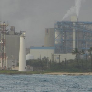 The "scenic" Barber's Point lighthouse at Campbell Industrial Park