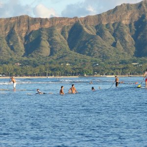 Media 'Last lineup of the day just outside Ala Wai Harbor' in album 'Leaving Ala Wai on Saturday afternoon
11/15/08'