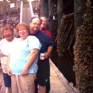 August 29, 2004 Langley -  Patty (Daydream), Laurie & Jim (Laurna Jo) & Joe (R-Matey)