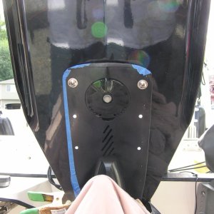 Media 'Drilled rear holes from the top; so much easier.  Used these to hold and drilled out the other eight holes.' in album 'I have sipped the Kool-Aid.  Permatrim installed.'