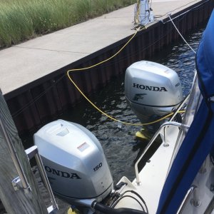 Media 'Twin Honda 150's' in album 'Leland, Michigan'