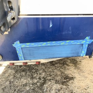 Sanded the gel coat with 80 grit