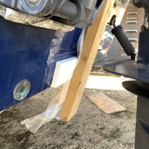 Clamp side view