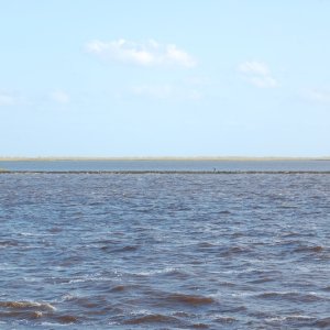 Jetties at Fort Fisher built during Civil War