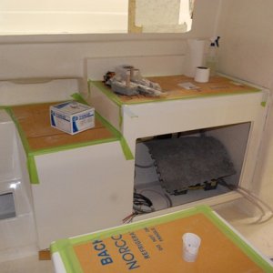Media 'cd 25 helm and galley, taken 12-29-06' in album 'cd 25 portside molded interior under construction, taken 12-29-06'