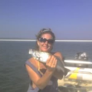 Media 'My daugher and a Trout' in album 'Flounder'